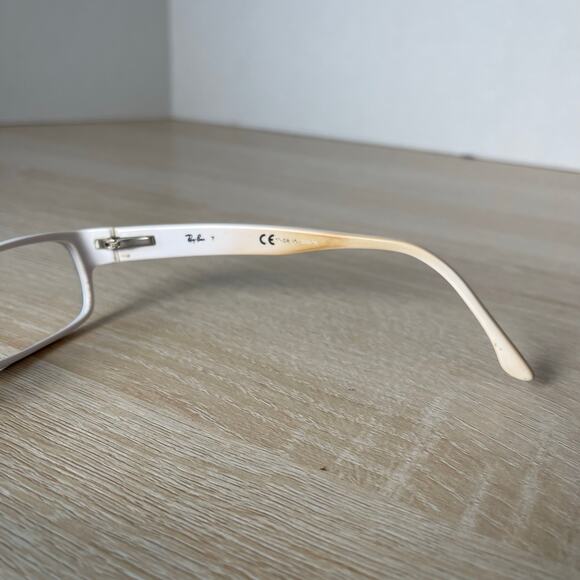 Ray-Ban RB5114 2097 Rectangle Black White Eyeglasses Frame Only 52-16-135 - Picture 7 of 9